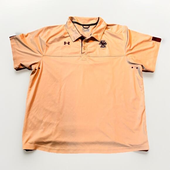 Under Armour Boston College Eagles Polo Shirt XL - Picture 1 of 5
